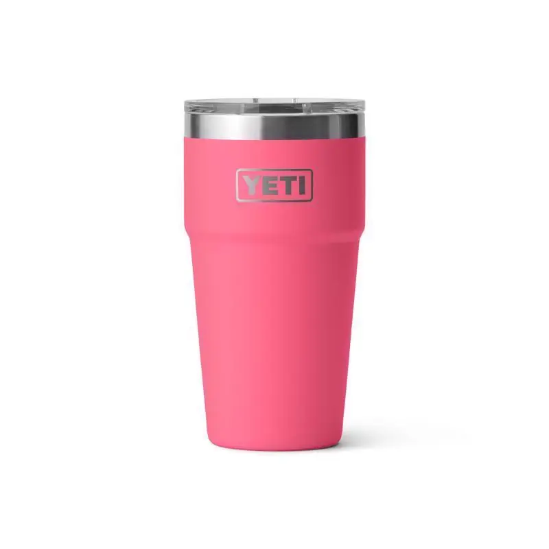 Yeti Rambler 20 Oz Tropical Pink Bpa Free Stackable Tumbler With Magslider Lid