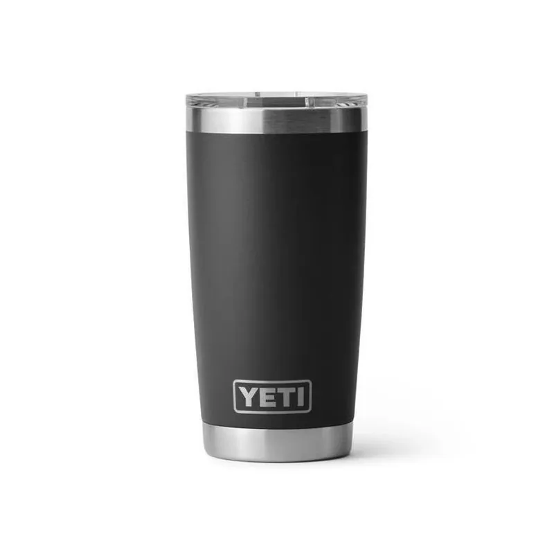 20‑oz Black Rambler Tumbler With Magslider Lid – Bpa‑free Stainless Steel