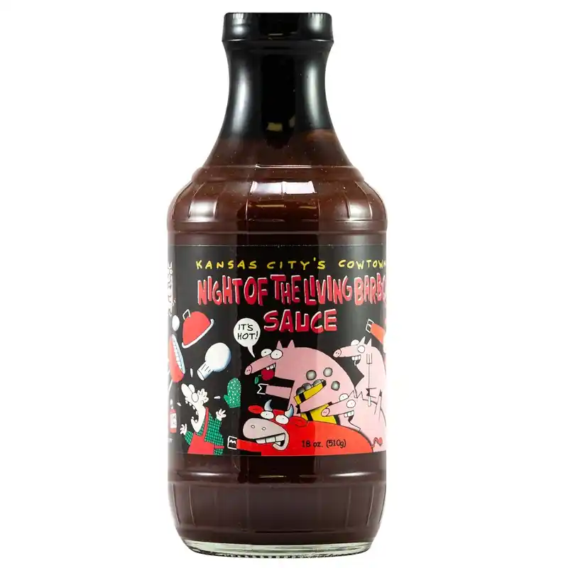 Cowtown Night Of The Living Bbq Sauce 18 Oz Bottle - Award Winning Flavor
