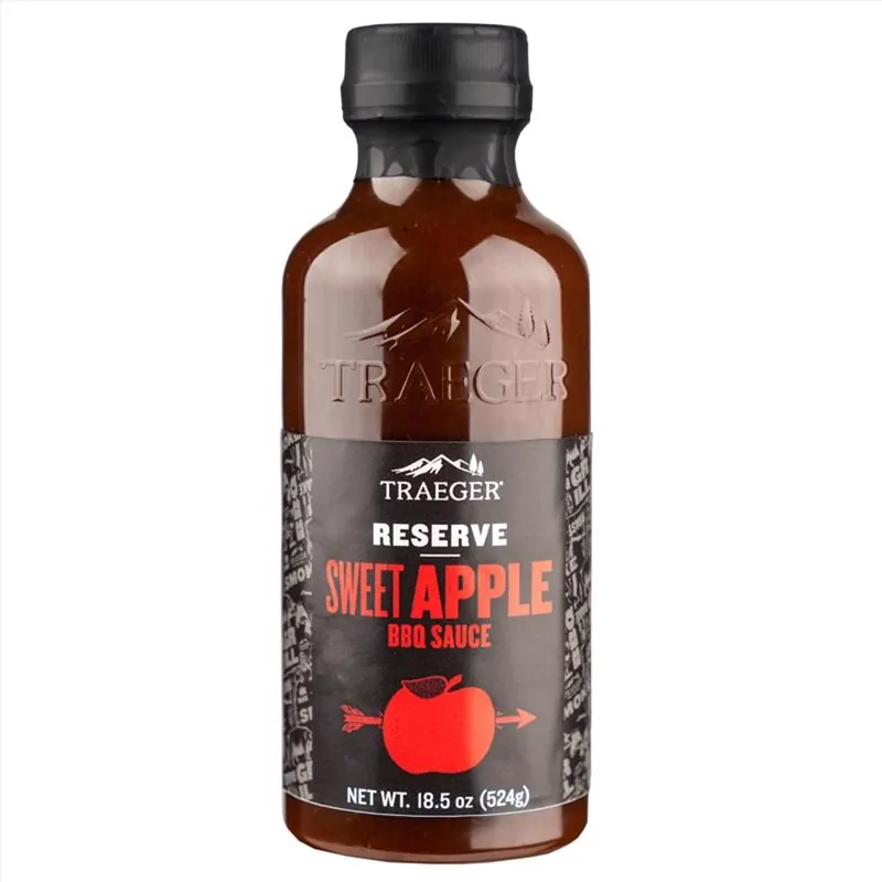 Reserve Sweet Apple Bbq Sauce 18.5 Ounce - Perfect For Grilling And Barbecuing