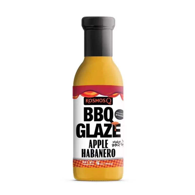 Bbq Glaze Apple Habanero Bbq Sauce 16 Oz - Sweet Heat Flavor