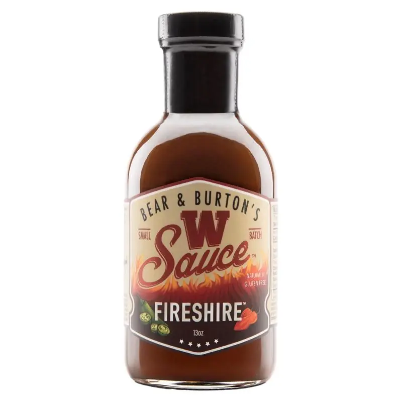 Bear & Burton‘s Fireshire Sauce 12 Ounce Bottle - Hot Sauce