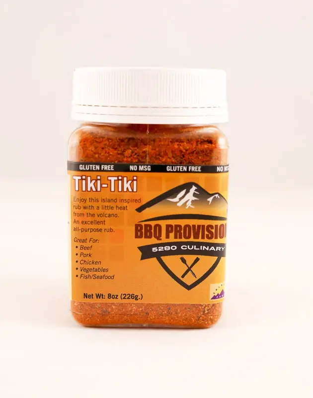 Tiki Tiki Bbq Rub 8 Oz - Hawaiian Style Flavor