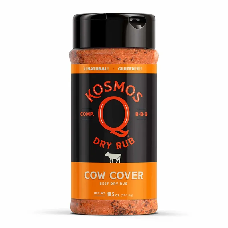 Cow Cover Dry Rub 10.5 Oz - Flavorful Seasoning For Red Meat