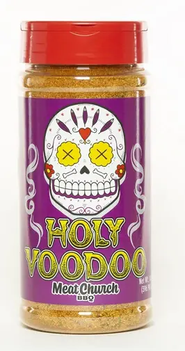 Holy Voodoo Seasoning Rub 14 Oz - Savory Bbq Flavor With Jalapeño Kick