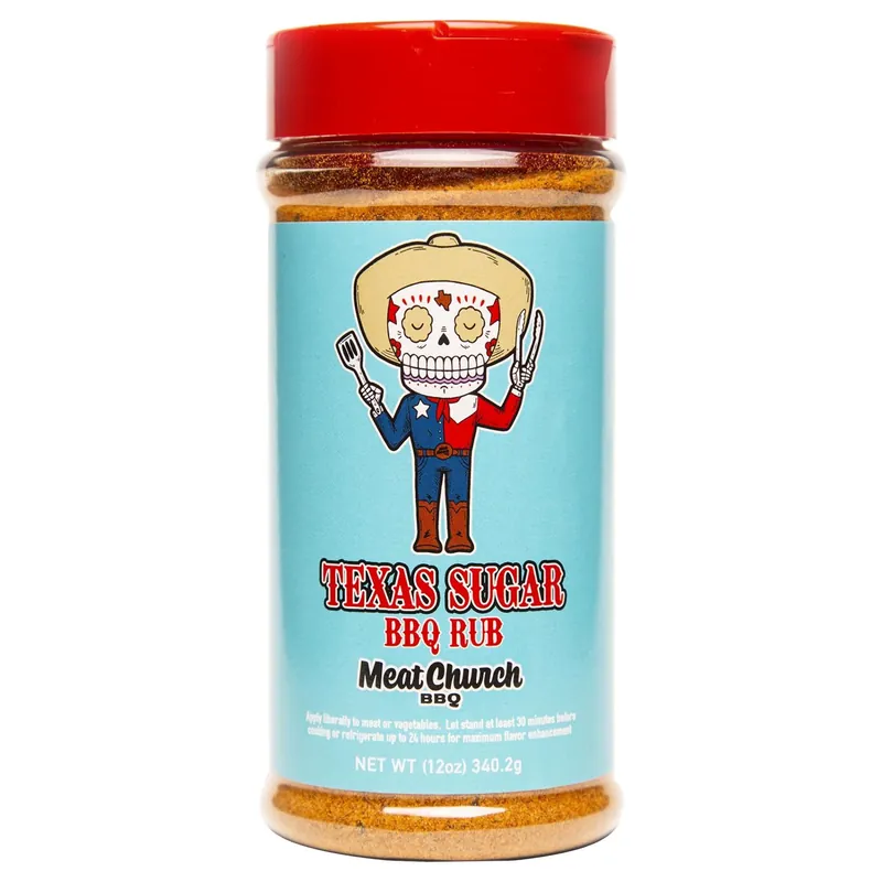 Texas Sugar Bbq Rub 12 Oz - Perfect For Pork, Poultry, And More