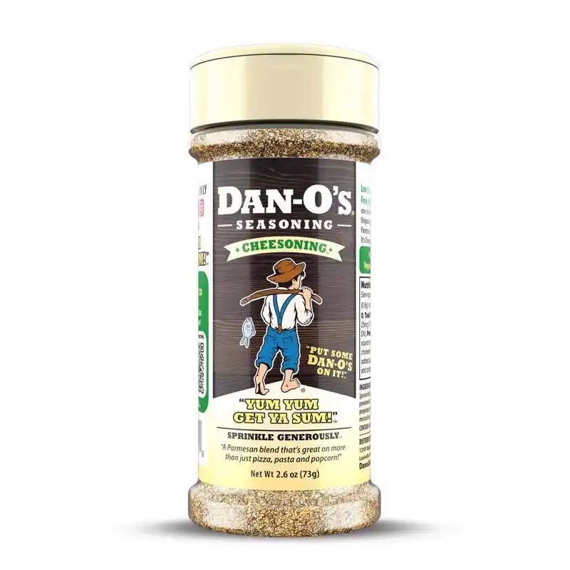 Dan-o‘s Cheesoning Italian Herbs & Parmesan Seasoning 2.6 Oz Bottle