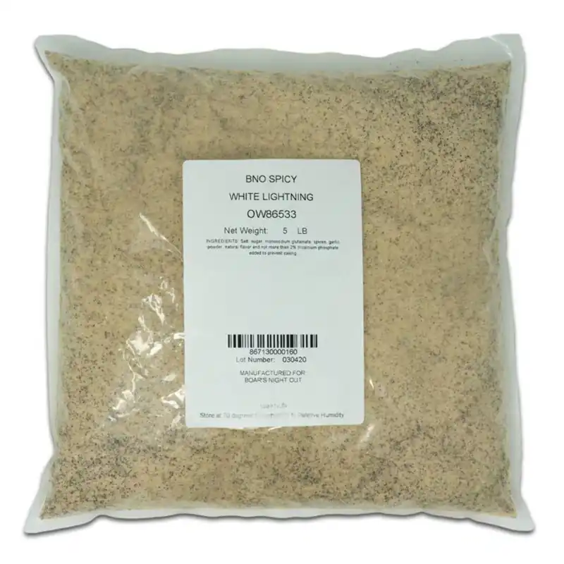 White Lightning Spicy Bbq Rub 14 Oz Shaker Can