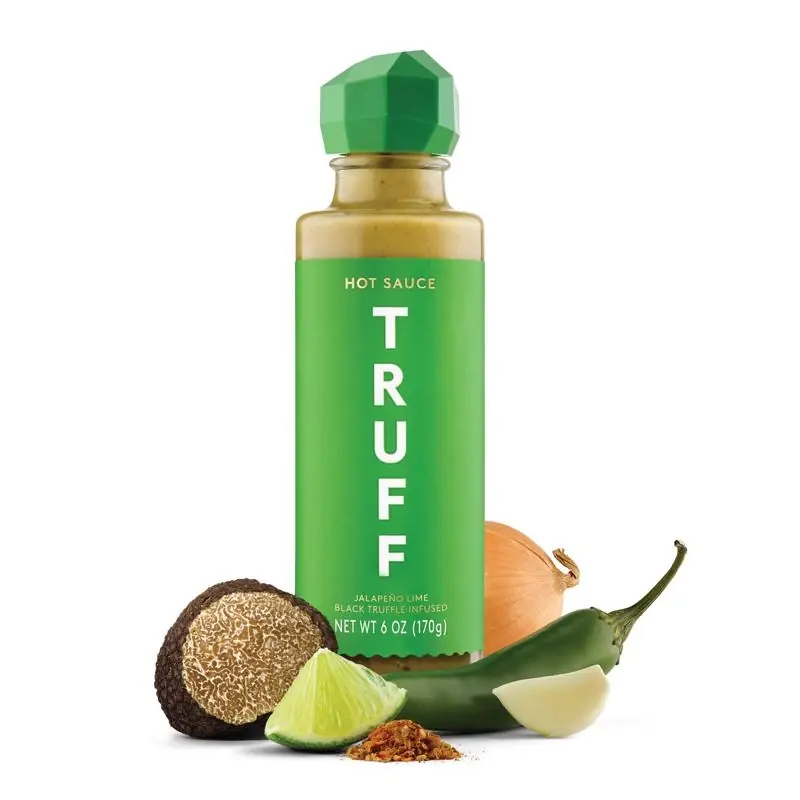 Gluten Free Jalapeno Lime Hot Sauce 6 Oz Bottle