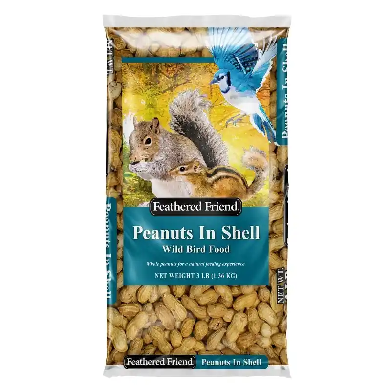 Peanuts In-shell Wildlife Food, 3 Lb. Bag