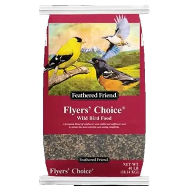 Flyers‘ Choice Wild Bird Food, 40 Lb. Bag