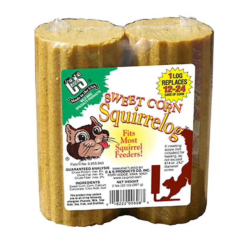 C&s Products Squirrelog Squirrel And Critter Food 32 Oz