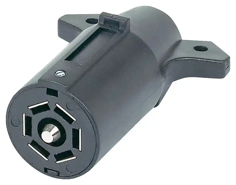 7 Blade Trailer Connector - 6.9 In. Plastic, Corrosion Resistant