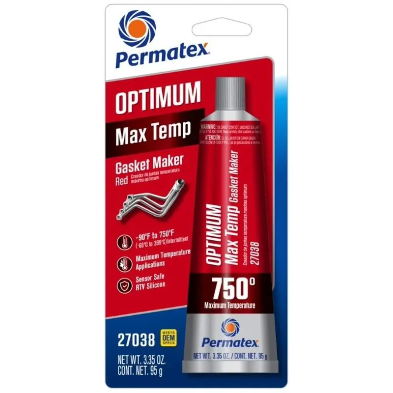 Optimum Type‑1 High‑temp Gasket Maker – 3.35 oz Sealant