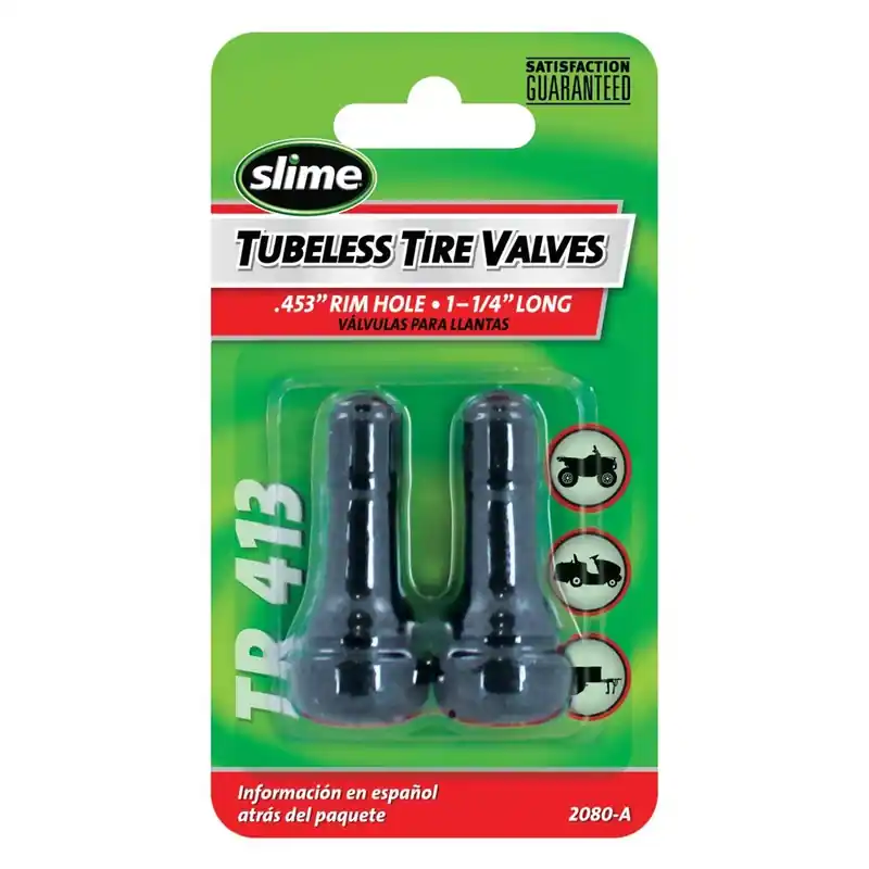 Rubber 60 Psi Tire Valve Core 2 Pk