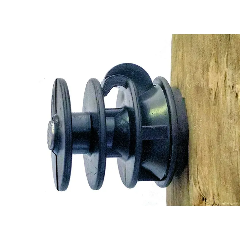 Electric Post Insulator Black