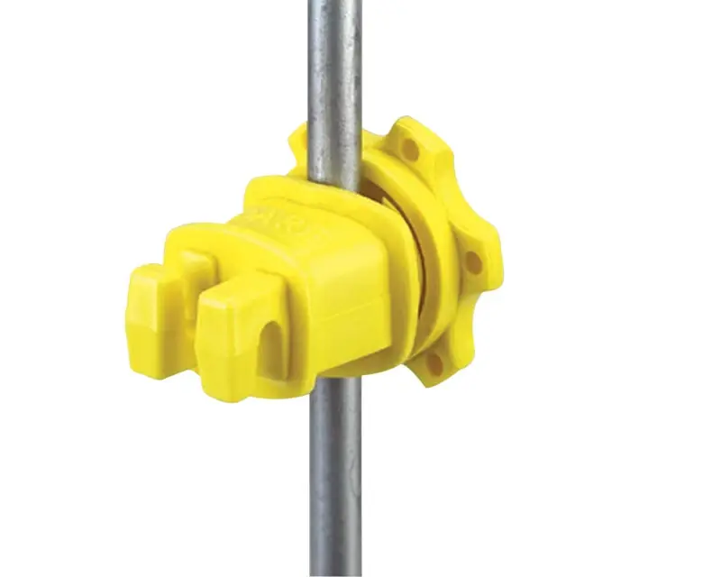 Electric-powered Fence Insulator Yellow