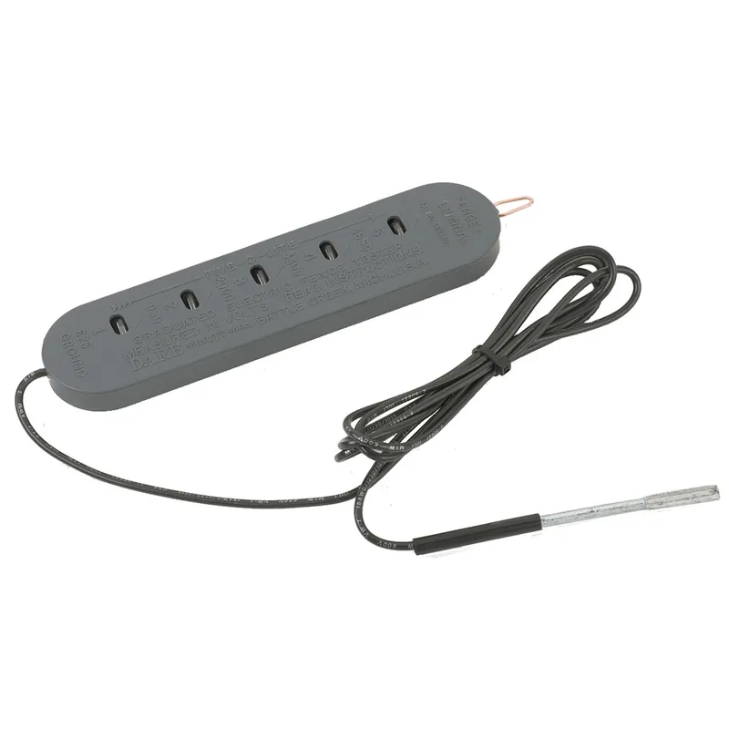 Electric Fence Tester, 5-light, 625 To 5,000-volt