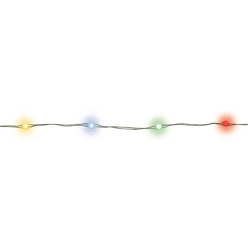 100‑count Multicolor Led Seed‑cluster String Lights – Holiday Décor