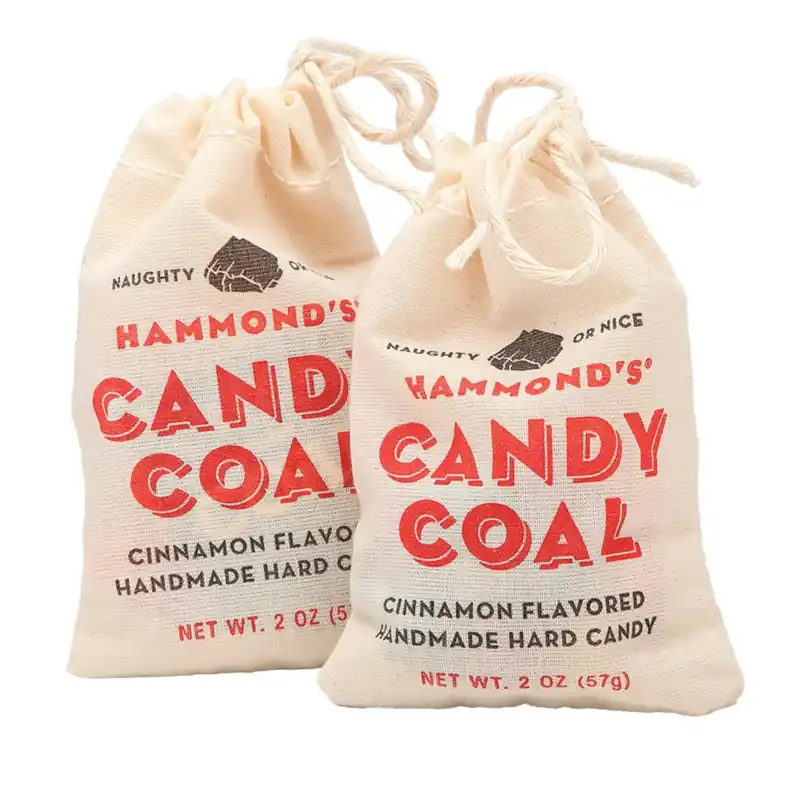 Cinnamon Candy Coal 2 Ounce - Sweet Treat For Stockings