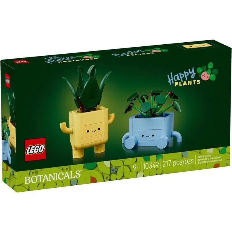 Botanicals Happy Plants 217‑piece Multicolor Building Set – Creative Play For Ages 8+