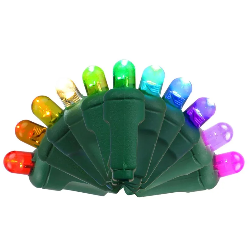Platinum Led Mini Multicolored 50 Count String Christmas Lights 50 Feet