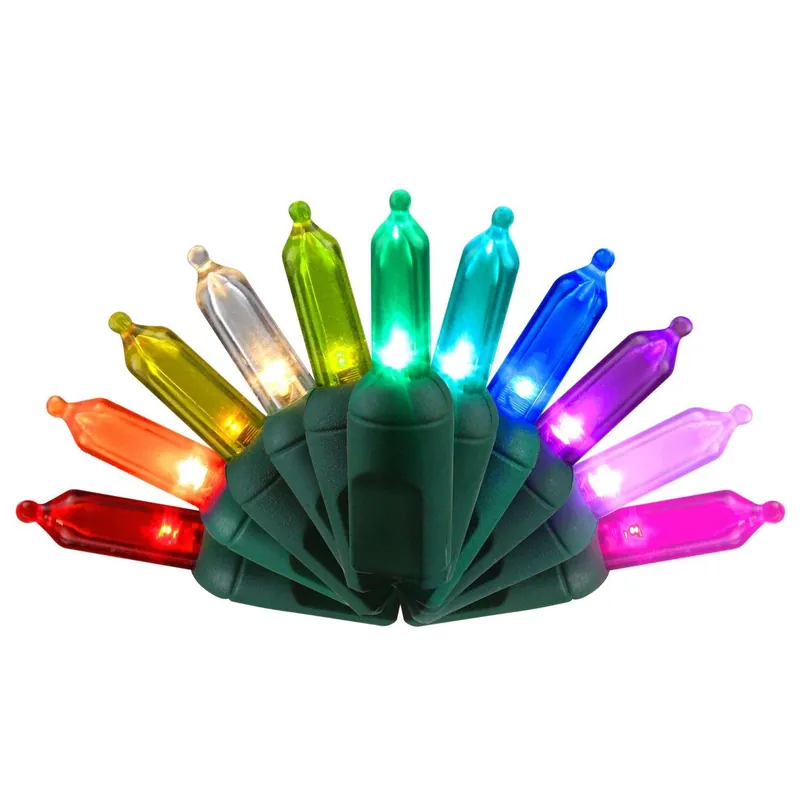 Platinum Led T5 Multicolored 50 Count String Christmas Lights 25 Feet