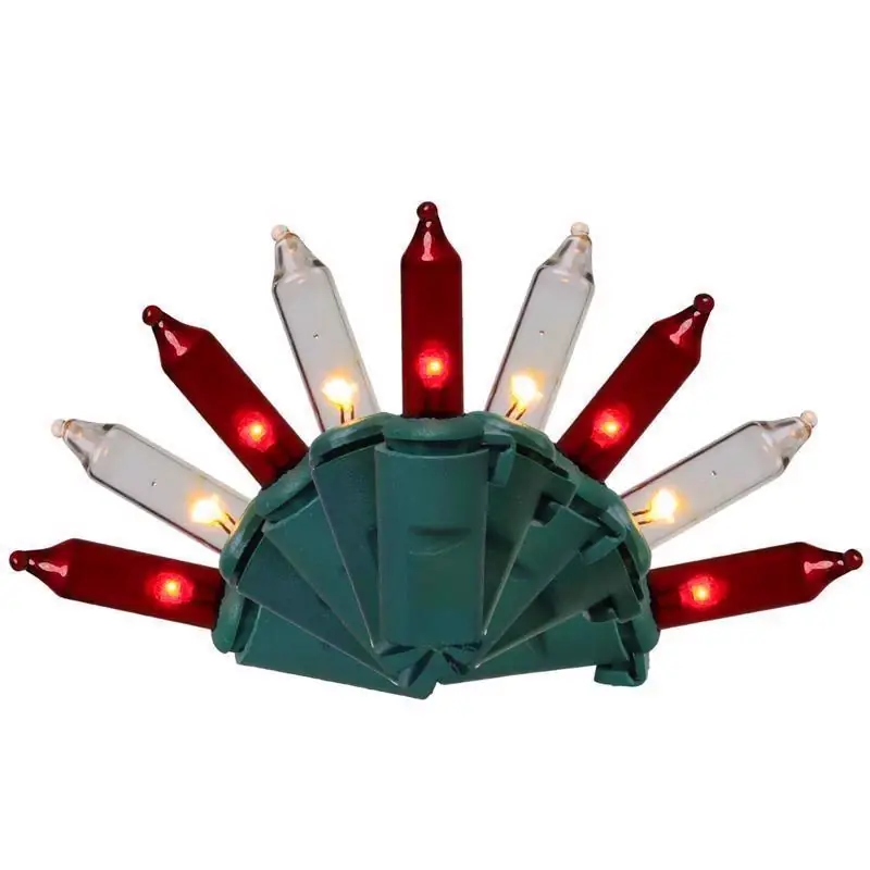 Classic Led T5 Red/white 100 Ct String Christmas Lights 24.75 Ft.