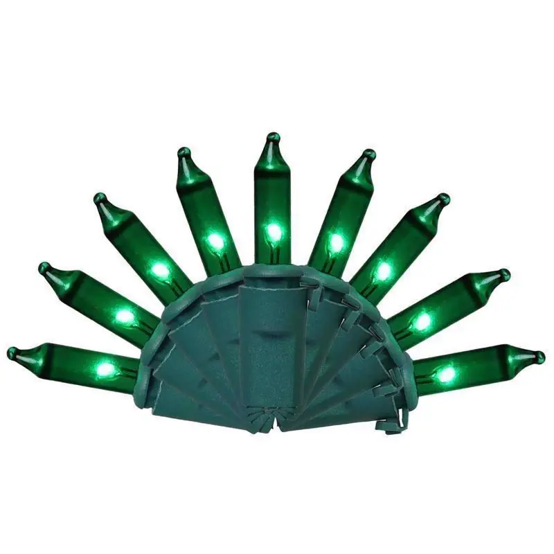 Classic Led T5 Green 100 Ct String Christmas Lights 24.75 Ft.