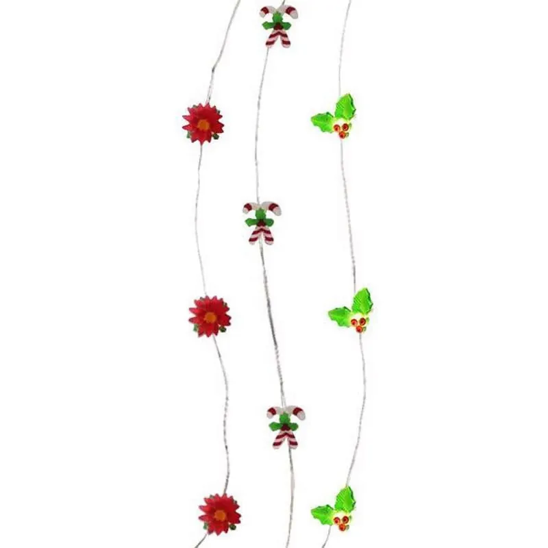 Led Micro Dot/fairy Clear/warm White 20 Ct Novelty Christmas Lights 6.2 Ft.