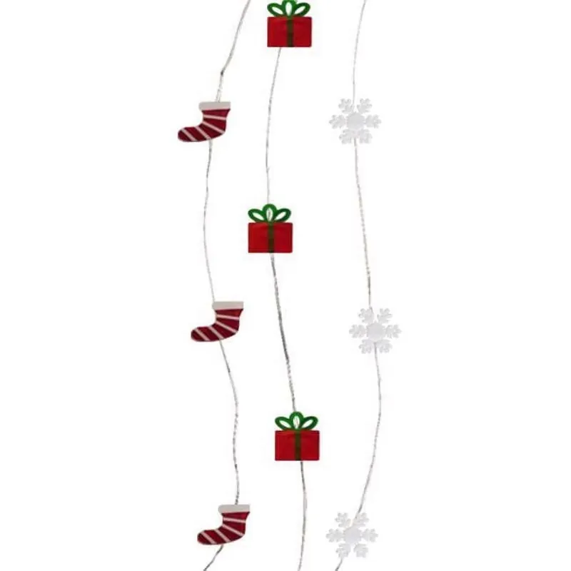 Led Micro Dot/fairy Clear/warm White 20 Ct Novelty Christmas Lights 6.2 Ft.
