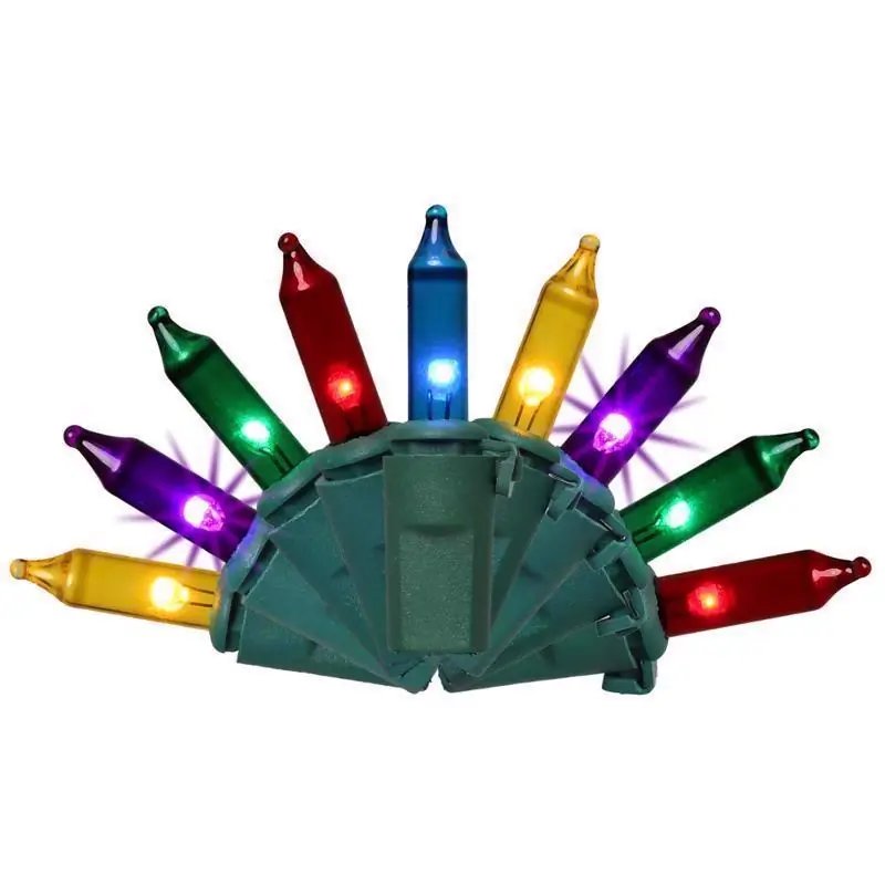 Classic Led T5 Multicolored 100 Ct String Christmas Lights 24.75 Ft.