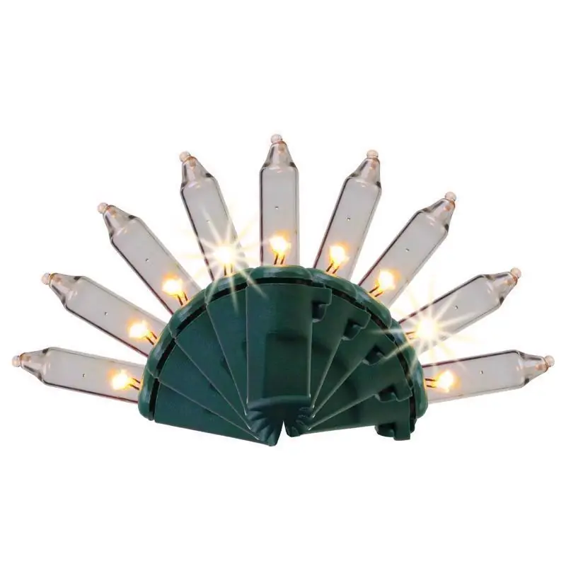 Classic Led T5 Warm White 100 Ct String Christmas Lights 24.75 Ft.