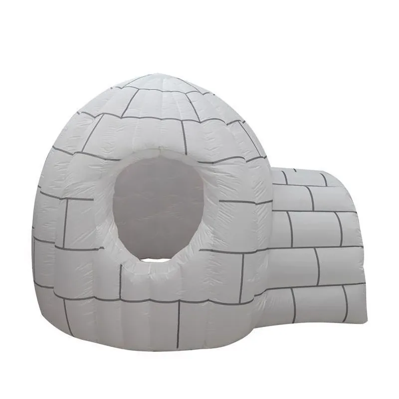 Omega Brite 72‑inch Led Color‑changing Inflatable Igloo Fort