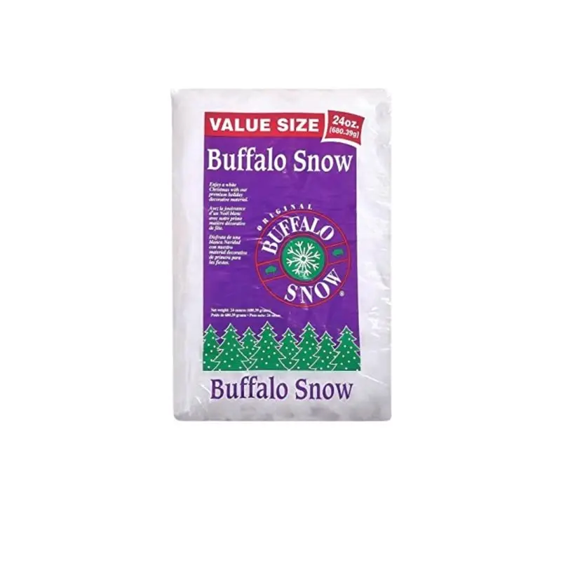 Snow Fluff Table Decor Polyester 1 Pk