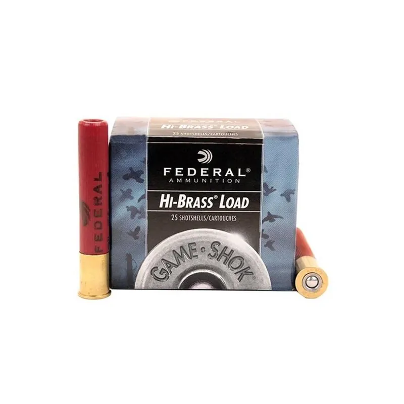 Cartridge H4134 3 In. 410 Gauge Hi-brass Lead Shotshells Size 4 - 25 Rounds