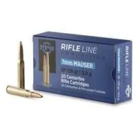 Ppu 7mm Mauser Soft Point 139 Grain Ammunition - 20 Rounds
