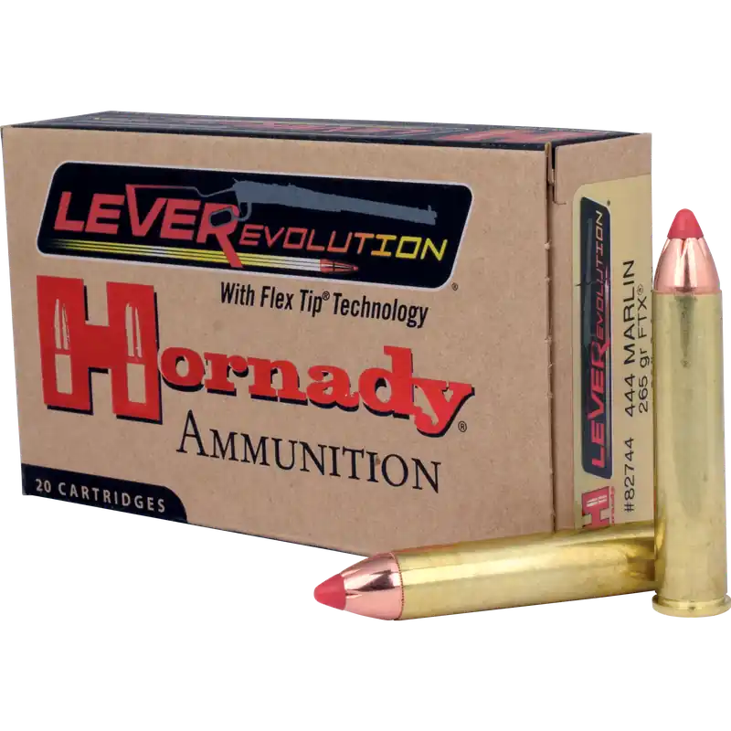 Leverevolution .444 Marlin 265 Grain Flextip Rifle Ammunition - 20 Rounds