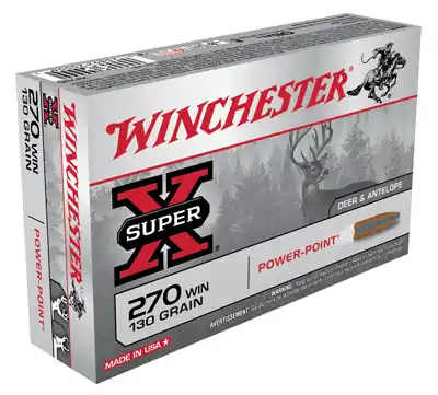 Power-shok Rifle Ammunition .270 Winchester 130 Grain - 20 Rounds
