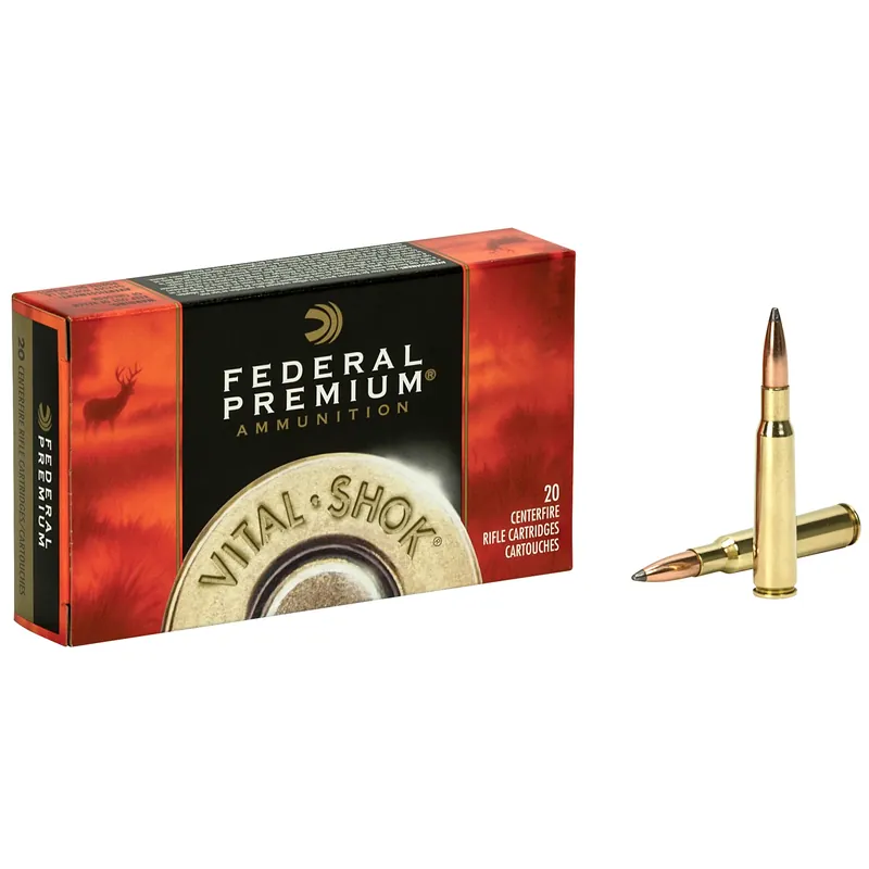 Vital-shok Nosler Partition .30-06 Springfield 165 Grain Rifle Ammunition
