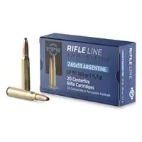 Ppu 7.65x53mm Mauser Soft Point 180 Grain Ammunition 20 Rounds