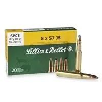 Centerfire Rifle Ammo - 8x57mm Js - 196 Grain - Spce - 20 Rounds