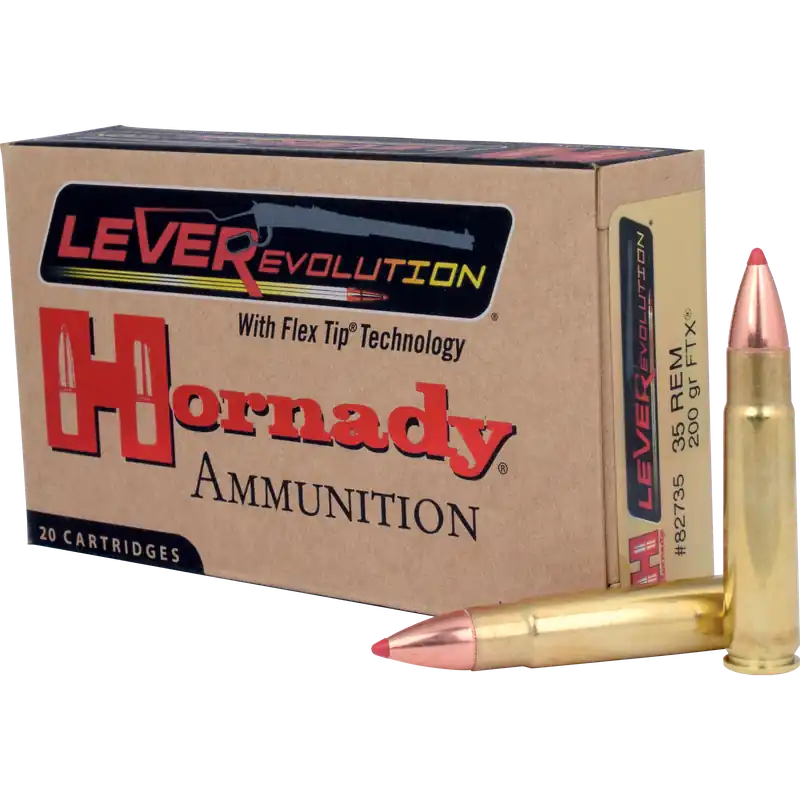 Leverevolution .35 Remington 200 Grain Ftx Rifle Ammunition - 20 Rounds