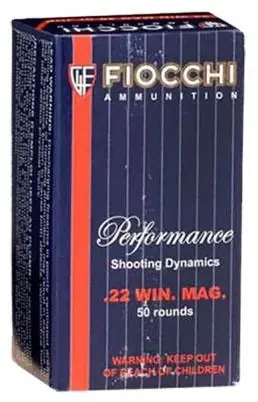 Shooting Dynamics Rimfire Ammo - Full Metal Jacket - .22 Wmr - 50 Rounds