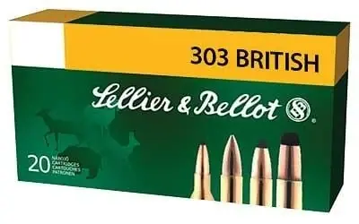 Sellier & Bellot .303 British 150 Grain Soft Point Ammunition - 20 Rounds