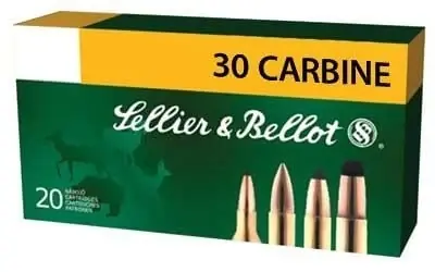 .30 Carbine 110 Grain Full Metal Jacket Ammunition - 50 Rounds