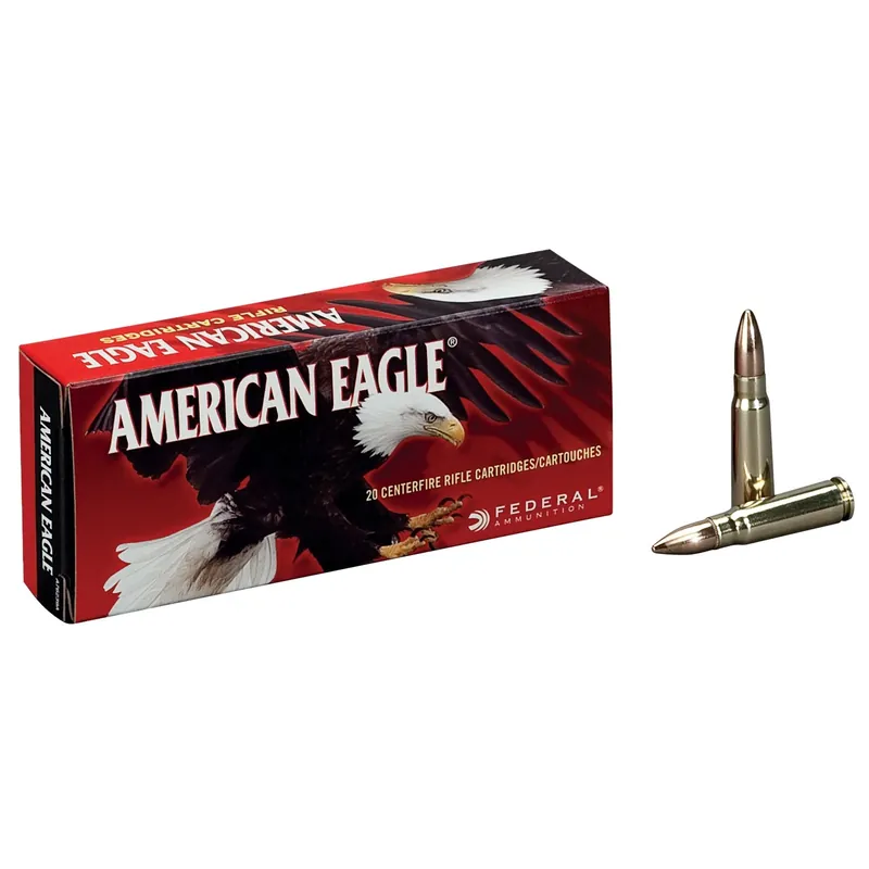 .223 Rem 55 Grain Fmj-bt Centerfire Ammunition - 20 Rounds