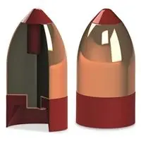 15-pk. Cva Powerbelt .54 Caliber 348 Grain Aero-tip Copper Series Black Powder Bullets