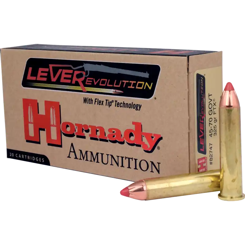 Leverevolution .45-70 Government 325 Grain Ftx Rifle Ammunition, 20 Rounds