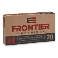 Frontier Cartridge 5.56x45mm Nato Bthp Match 75 Grain 20 Rounds